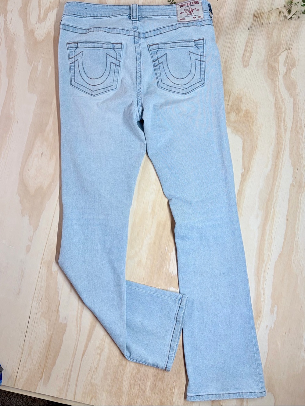 True Religion Becca Mid Rise Bootcut Jeans – Light Wash – Size 30 - Picture 4 of 13